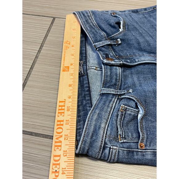streetwear Abercrombie & Fitch super skinny jeans sz 4/27R distress stretch - Picture 6 of 9
